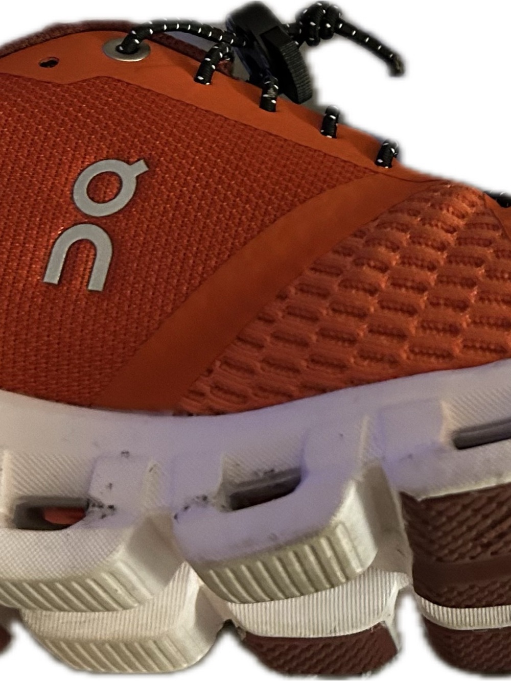 On Women's Orange Cloud Running Shoes